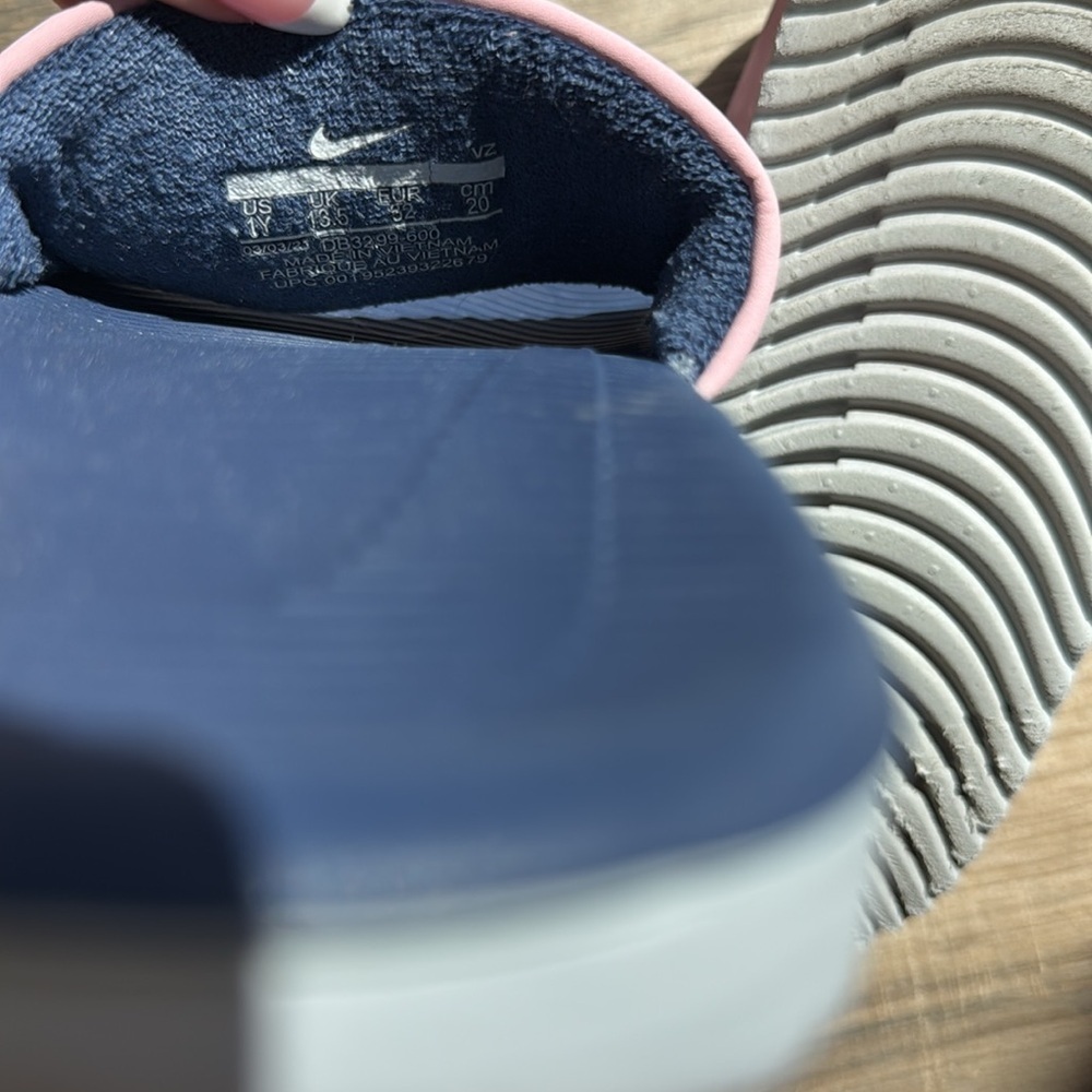 Nike Kids Pink and Blue Slide Sandals! - Picture 5 of 5